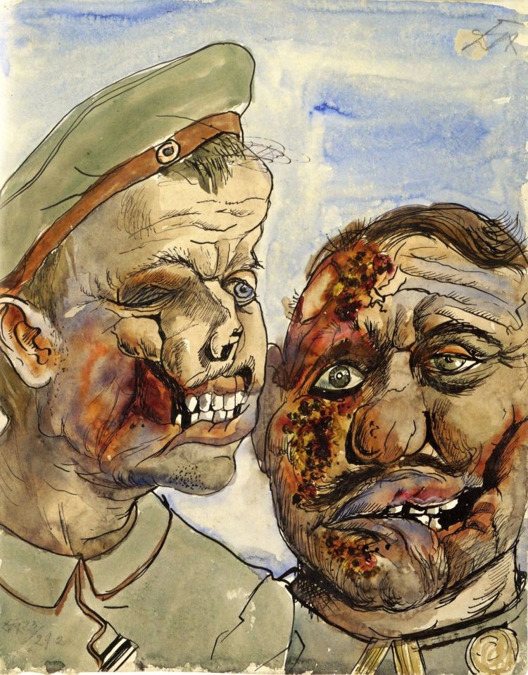 Otto Dix, In Memory of the Glorious Time, 1924.jpg